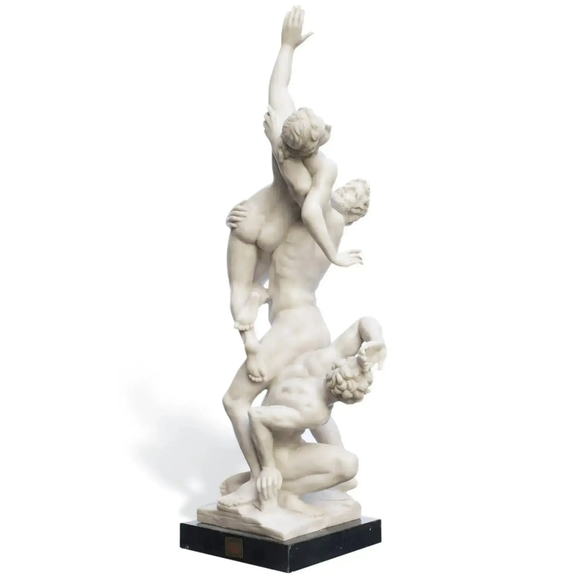 Marmorstatue „Die Vergewaltigung der Sabinerinnen“ von Giambologna