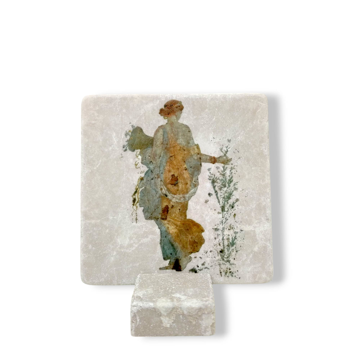 Flora di Stabie Fliese aus Botticino-Marmor