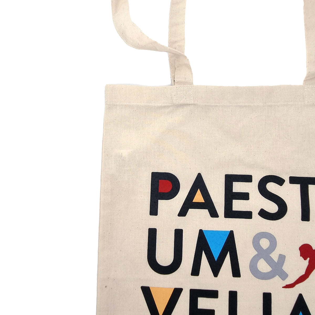 Shopper-Tasche Paestum & Velia – Schwarze oder weiße Baumwolle