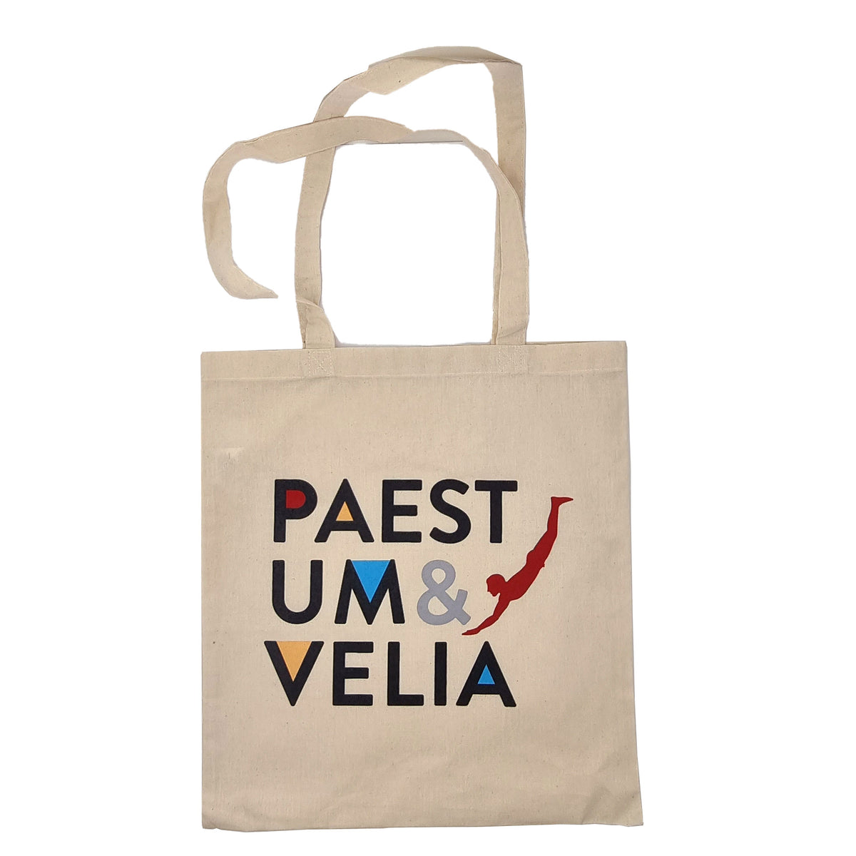 Shopper-Tasche Paestum & Velia – Schwarze oder weiße Baumwolle