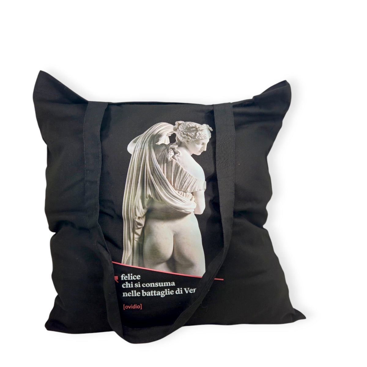 Borsa shopper Venere Callipigia in cotone naturale