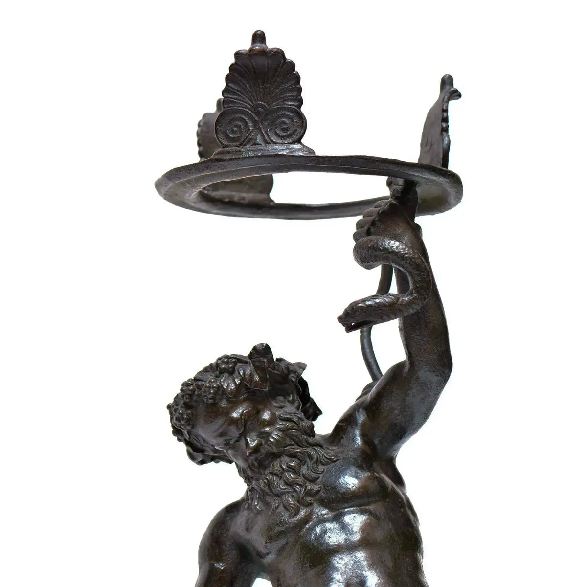 Pompejanische Bronzeskulptur des Silen