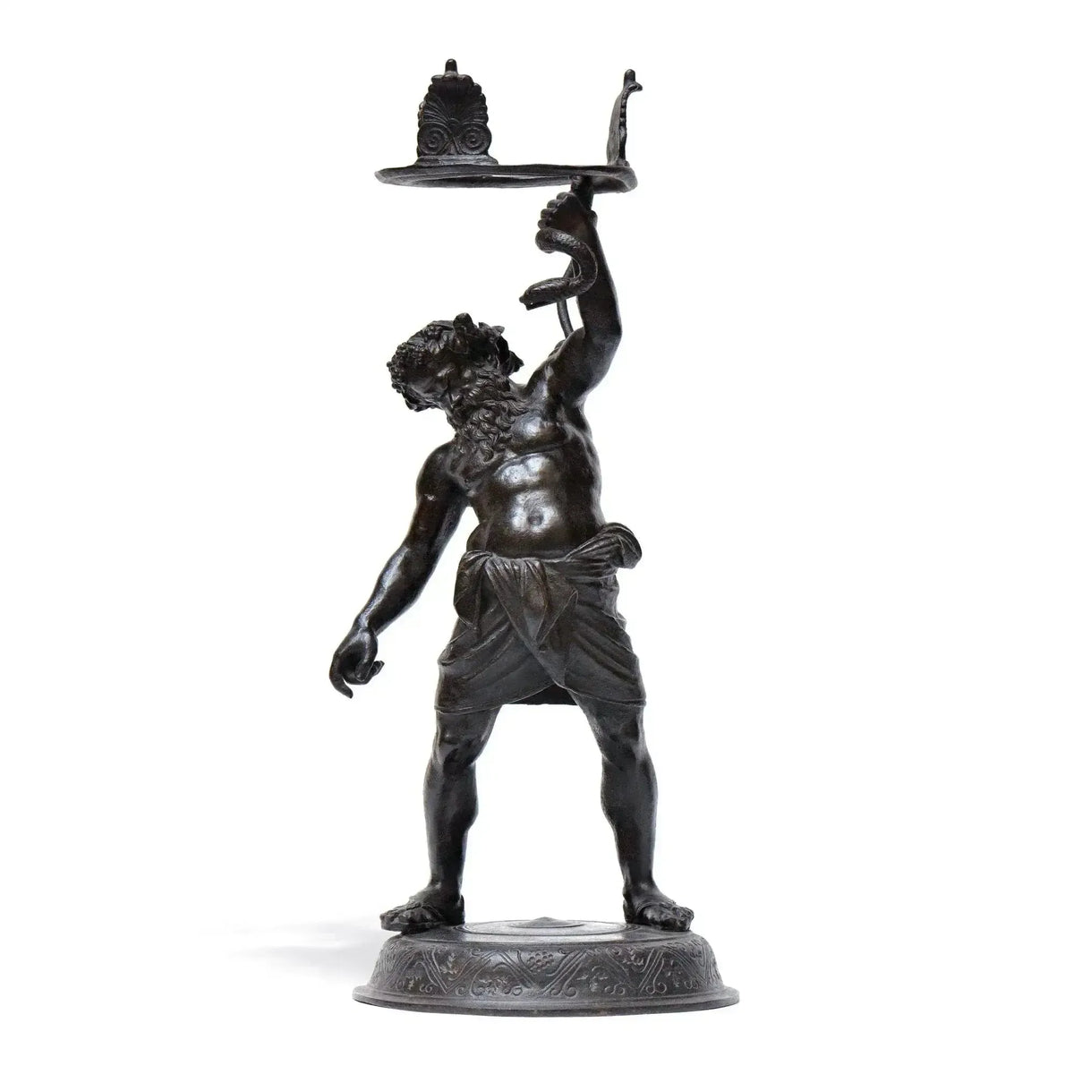 Statue en bronze de Silène de Pompéi