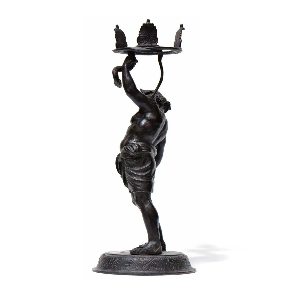 Silenus-Bronzestatue aus Pompeji