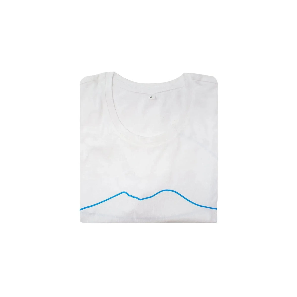 Women's T-shirt with stylized Vesuvius