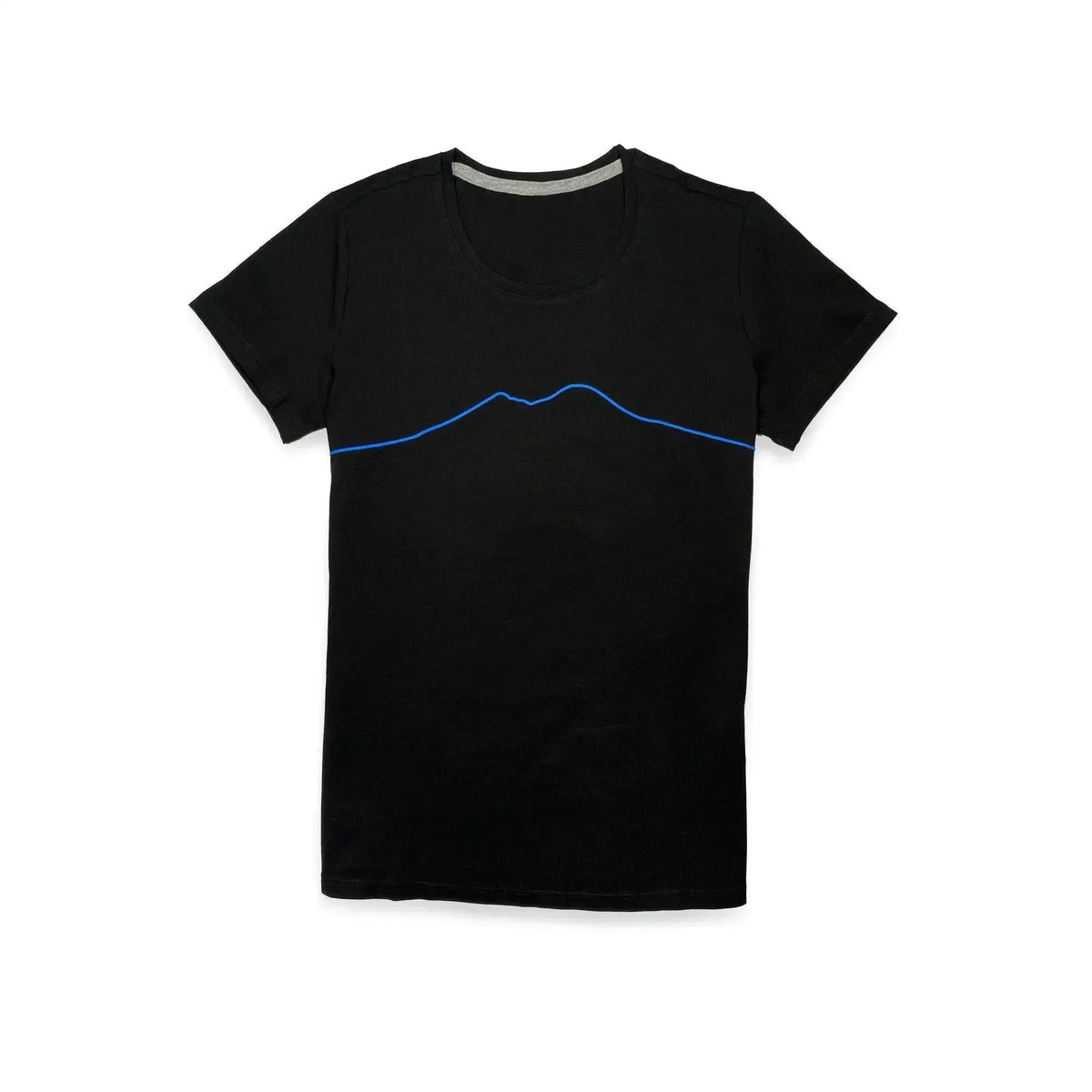T-shirt with a stylized image of Vesuvius