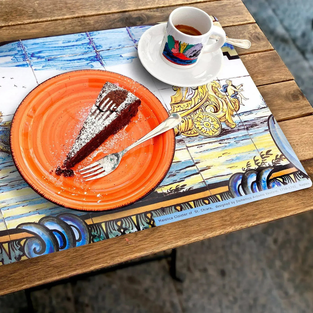 placemat artistic print set