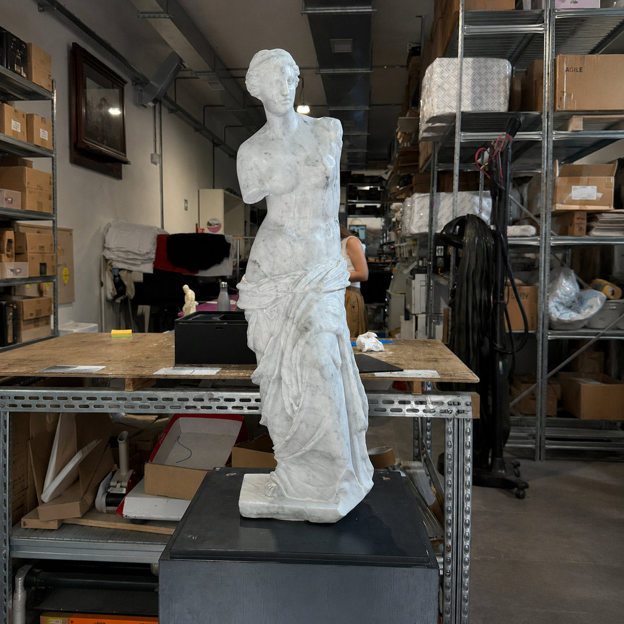 ミロのヴィーナス像 70cm カッラーラ大理石製 – イタリア製 – Museum