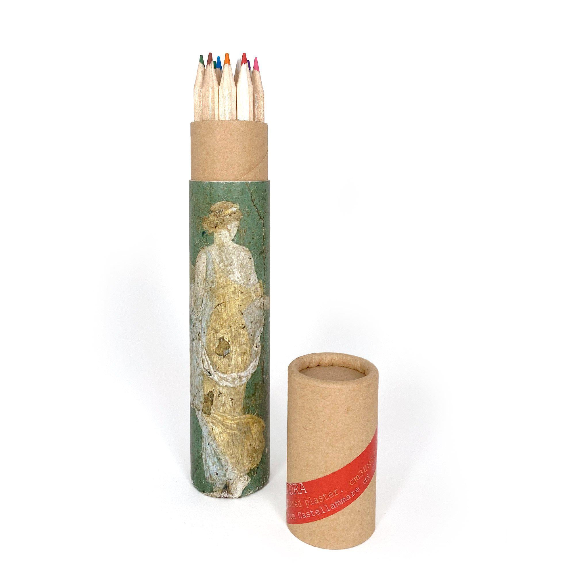 色鉛筆 – 12色パステルセット アーティスティックケース付き – Museum