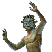 Dancing Faun Pompeii Bronze Statue