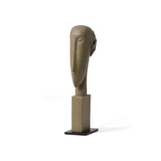Modigliani Woman's Head in Stone , three-dimensional replica