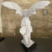 The Winged Victoria Nike of Samothrace marble statue