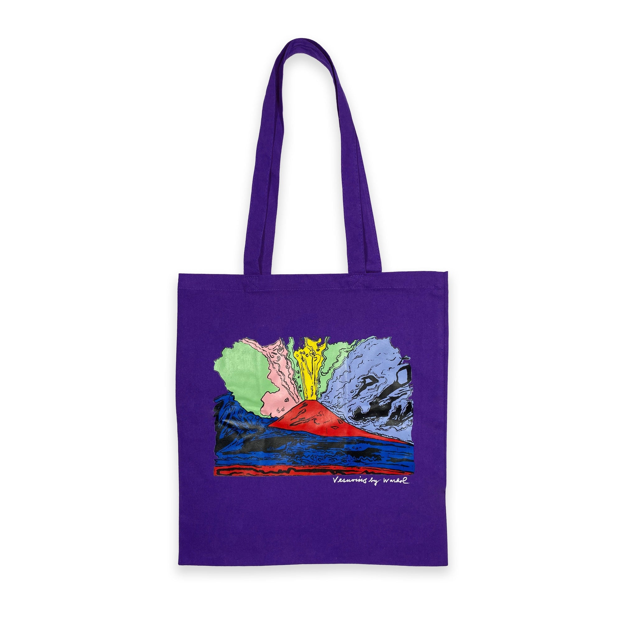 Shopper Vesuvius by Warhol – Pop Art Eco Cotton Bag – Museum Shop