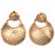 Slave silver plated earrings