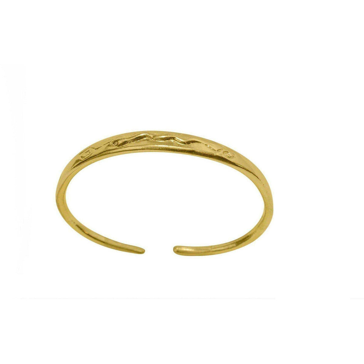 Pulsera con Serpiente en relieve Plata 925 - Museum Shop Italy