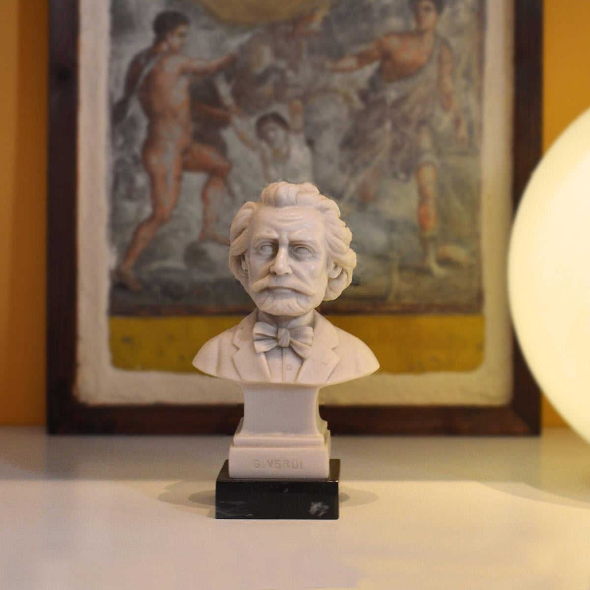 Marmorkopf Giuseppe Verdi