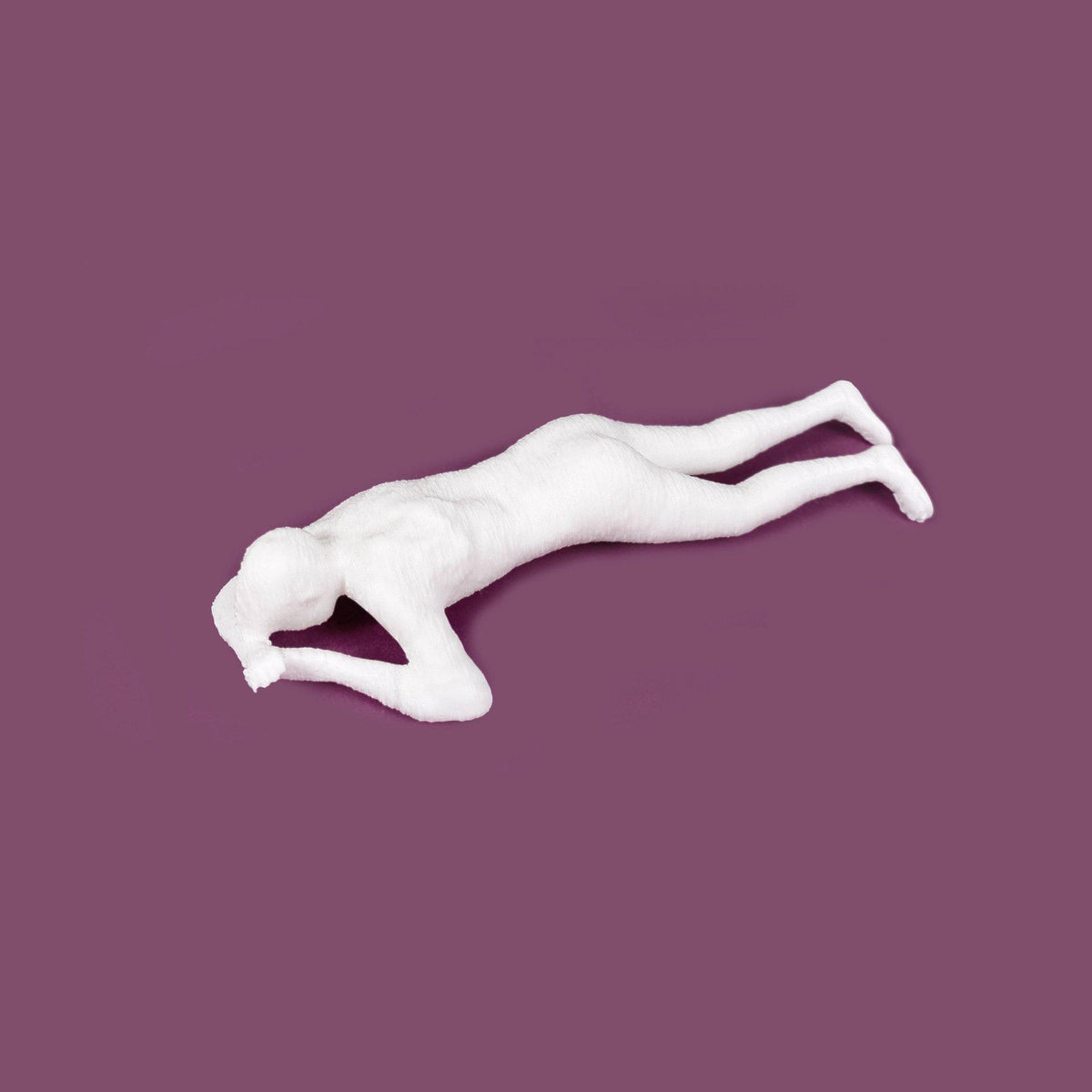 3D Woman Lying Mold