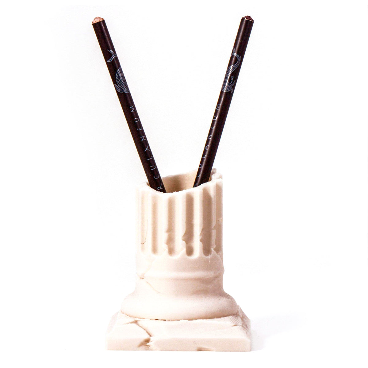 Chapiteau dorique imprimé en 3D blanc