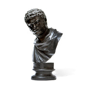 Caracalla imperatore romano busto in bronzo