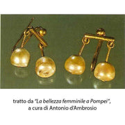 Crotalia Orecchini di Pompei a due pendenti - Museum-Shop.it