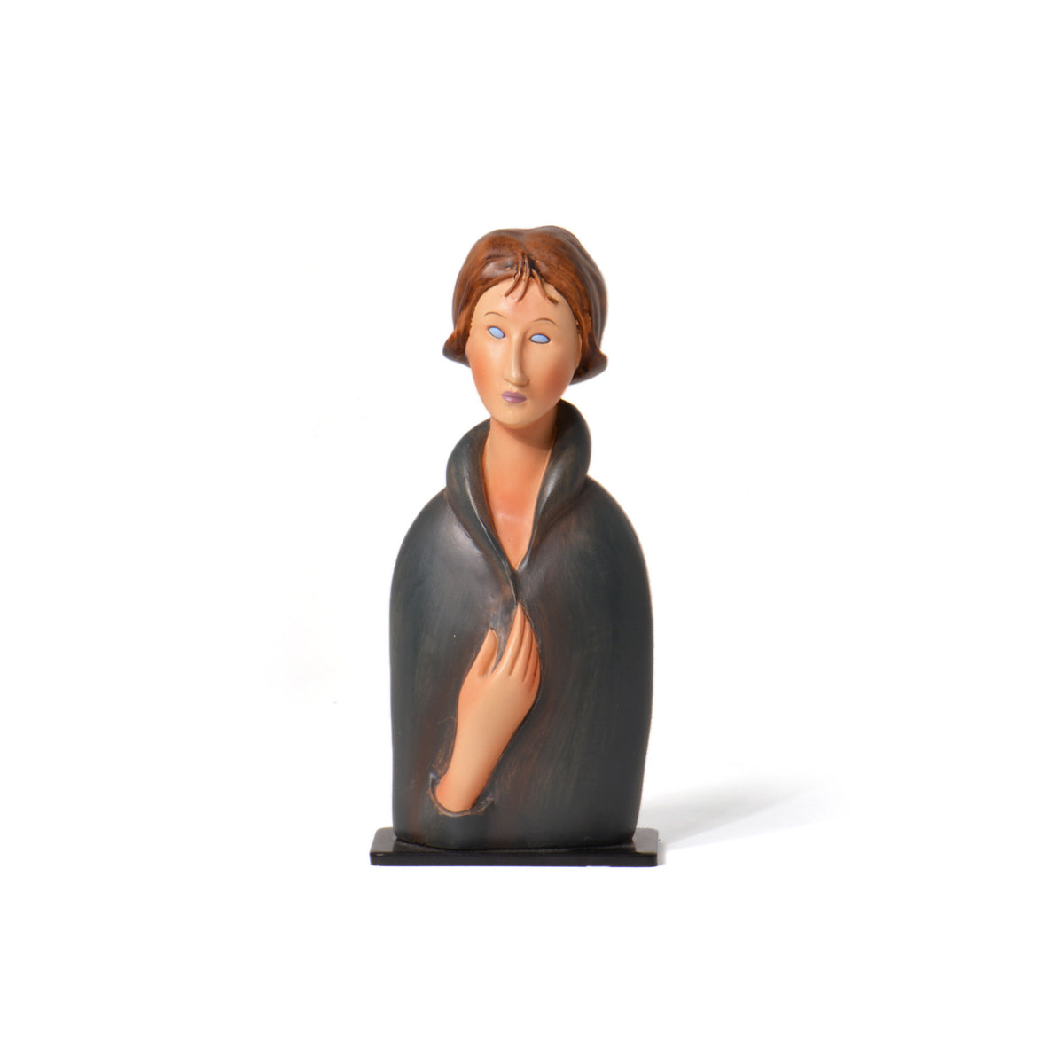Mujer de Modigliani con ojos azules, réplica tridimensional