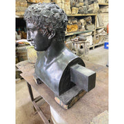 Erma di Doriforo busto in bronzo-Museum Shop Italy