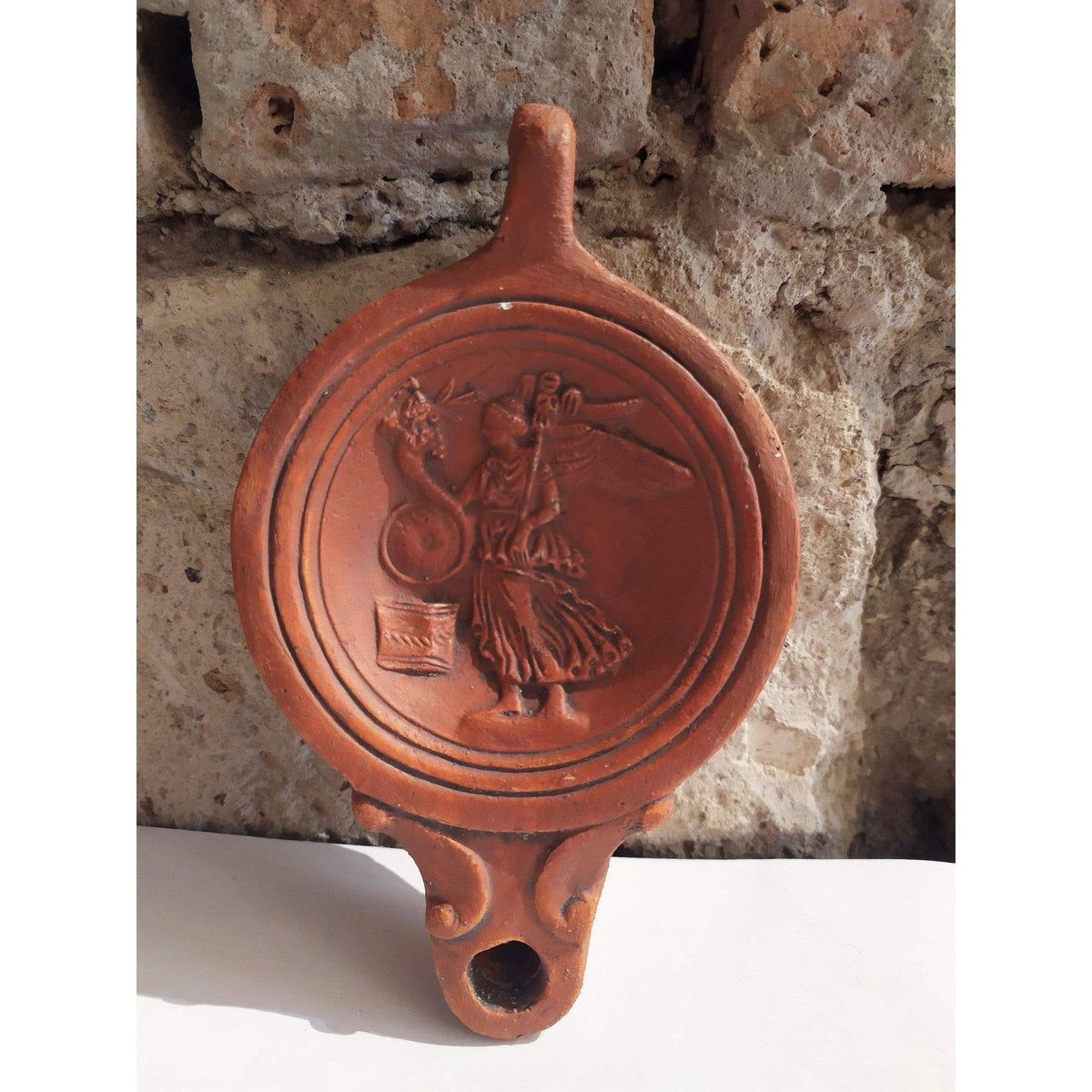 Lucerne Goddess Fortuna Terracotta