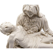 Michelangelo's Pietà in fine porcelain, white bisque, zoom foto | Museum Shop Italy