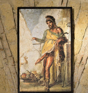 Priapo Affresco della Casa dei Vettii di Pompei-Museum Shop Italy