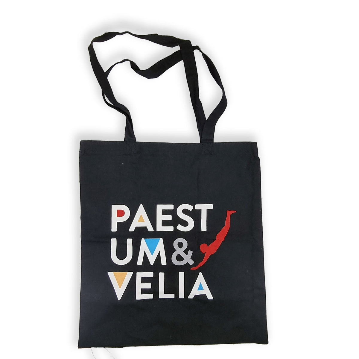 Shopper-Tasche Paestum & Velia – Schwarze oder weiße Baumwolle