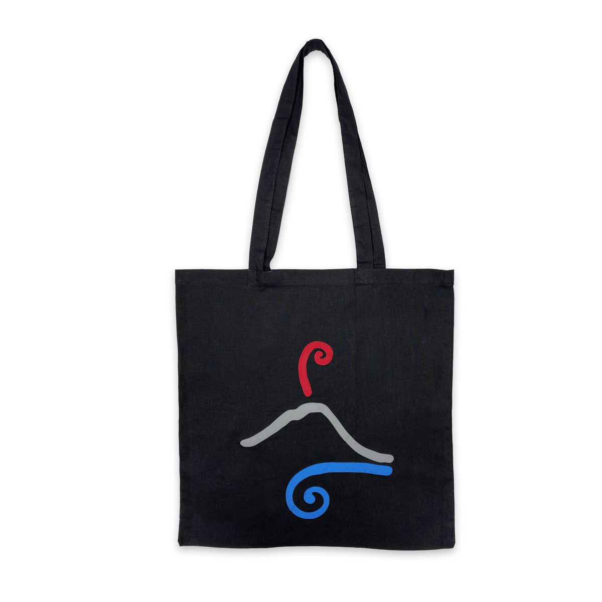 Black Vesuvio eco-friendly cotton bag