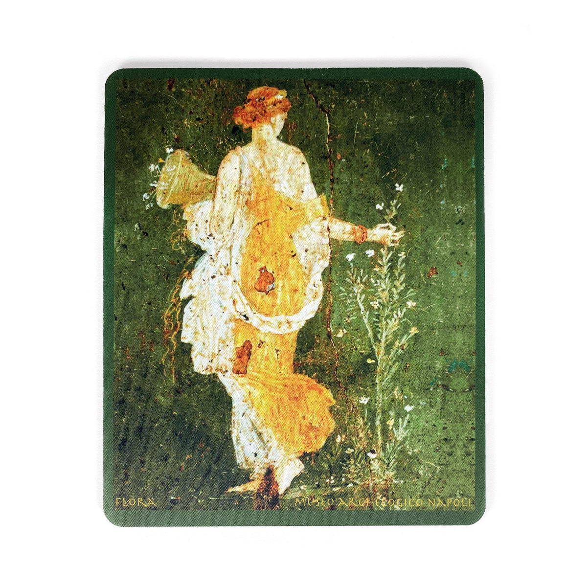 Alfombrilla de ratón rectangular Flora de Pompeya – inspiración en fresco pompeyano