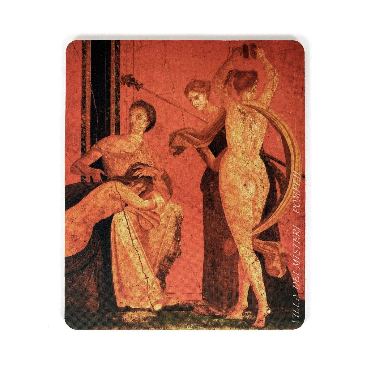 Alfombrilla de ratón rectangular Villa de los Misterios – gráfico de fresco pompeyano